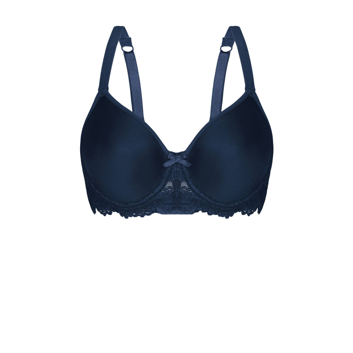 Sassa Mode voorgevormde beugelbh Classic Lace donkerblauw