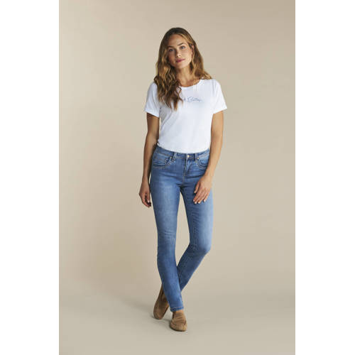Red Button skinny jeans Jimmy medium blue denim afbeelding