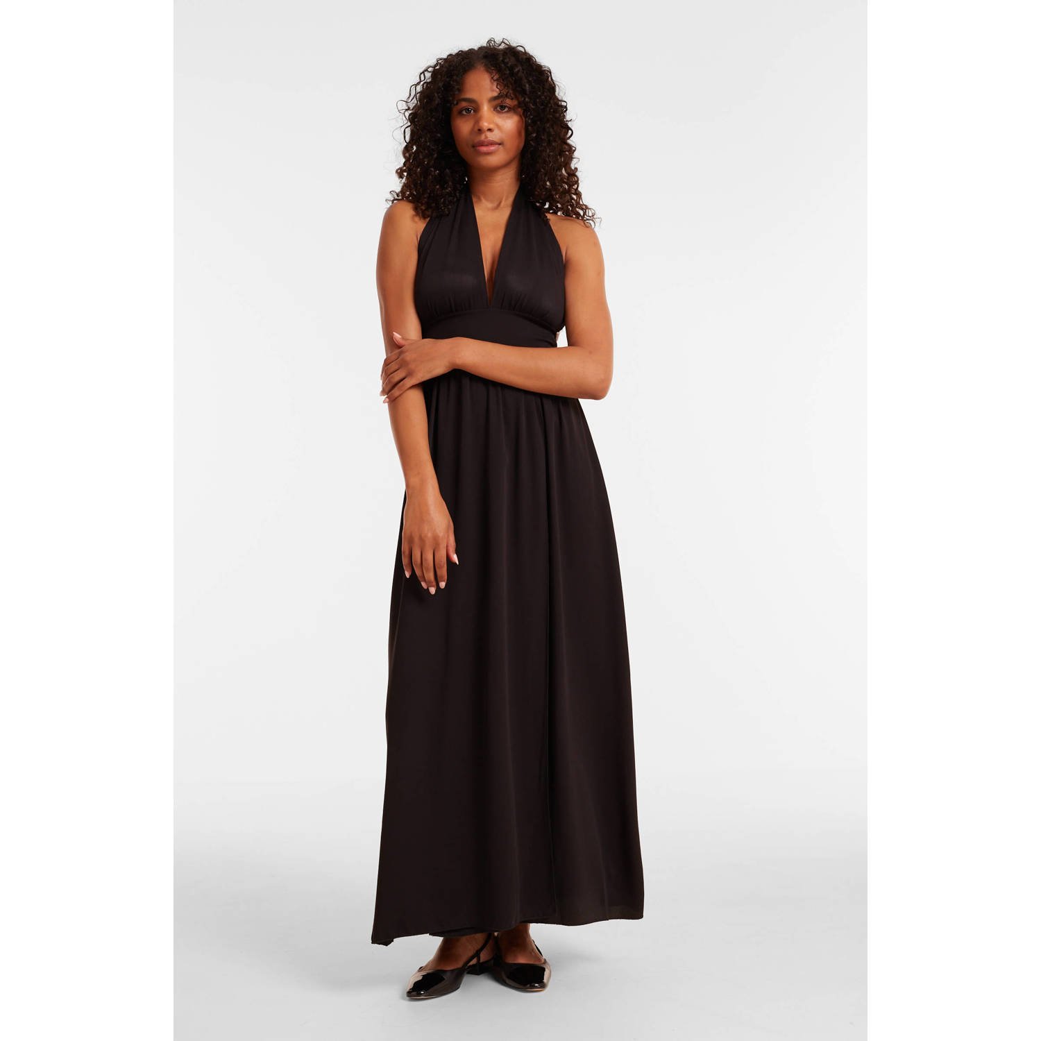 Freebird maxi jurk zwart