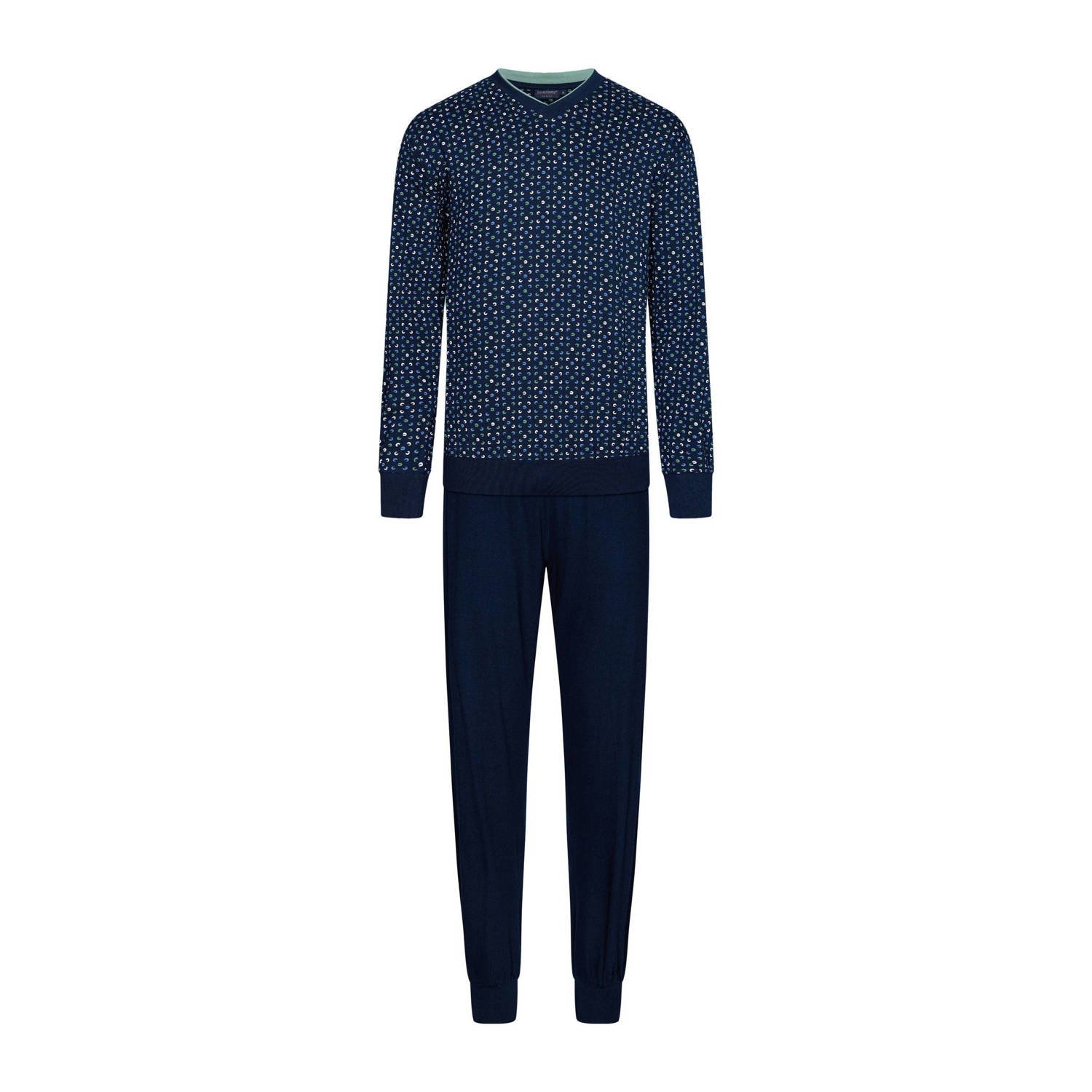 Pastunette for men pyjama donkerblauw