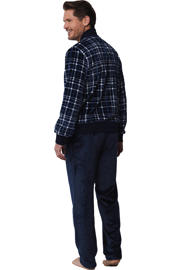 thumbnail: Pastunette for men fleece huispak donkerblauw