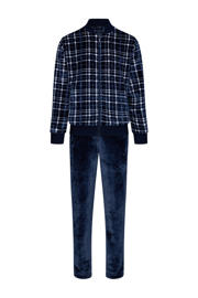 thumbnail: Pastunette for men fleece huispak donkerblauw