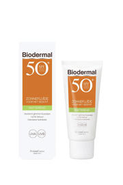 thumbnail: Biodermal Matterend zonnefluïde gezicht SPF50+ - 40 ml