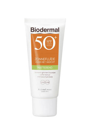 Matterend zonnefluïde gezicht SPF50+ - 40 ml