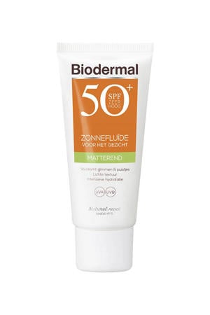 Matterend zonnefluïde gezicht SPF50+ - 40 ml