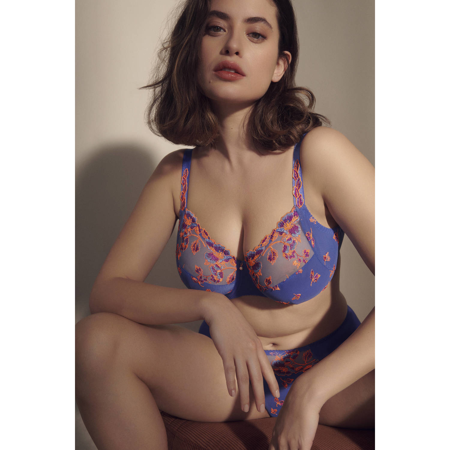 PrimaDonna niet-voorgevormde beugelbh Lenca blauw