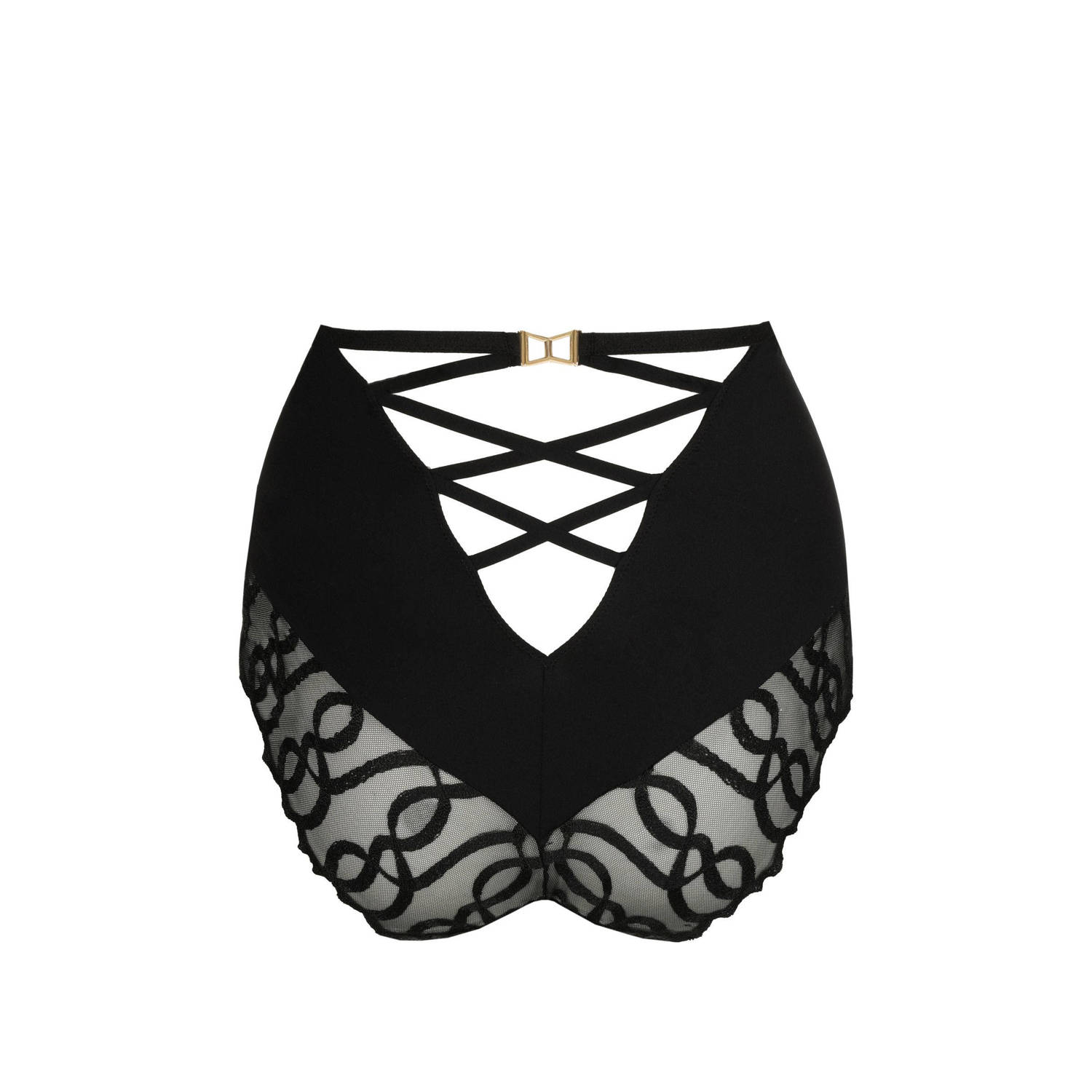 PrimaDonna high waist slip Vallarta zwart