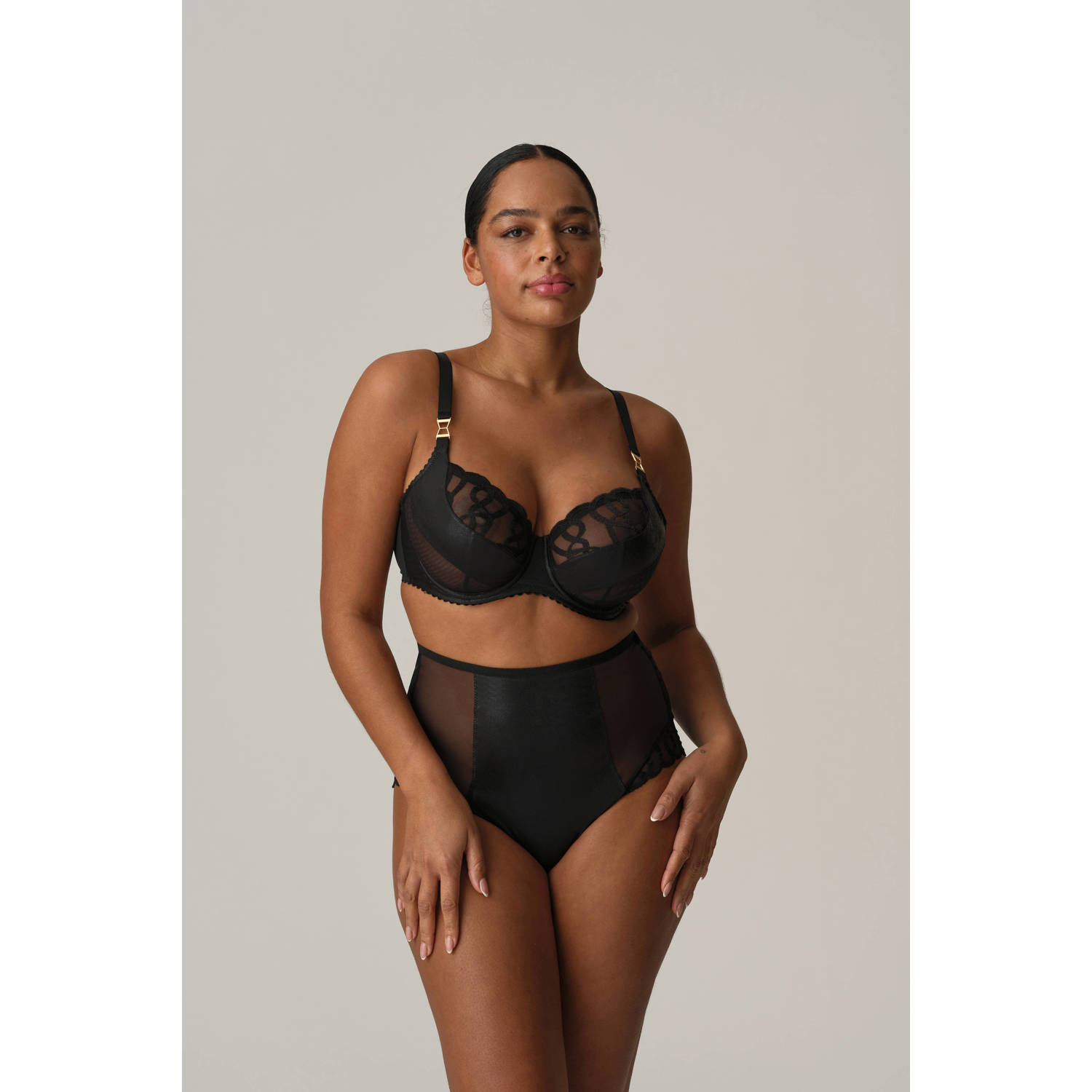 PrimaDonna high waist slip Vallarta zwart