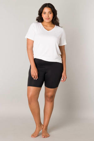 high waist regular fit short Yanissa zwart