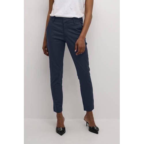 Kaffe regular fit chino Kalea marine afbeelding