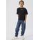 NAME IT KIDS T-shirt NKMBRODY met tekst zwart