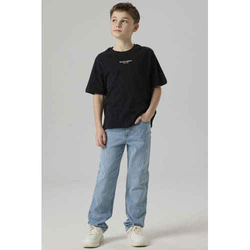 NAME IT KIDS T-shirt NKMBRODY met tekst zwart afbeelding