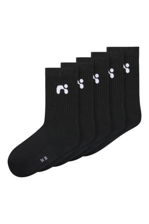 sokken NKNLARIS - zwart (set van 5)