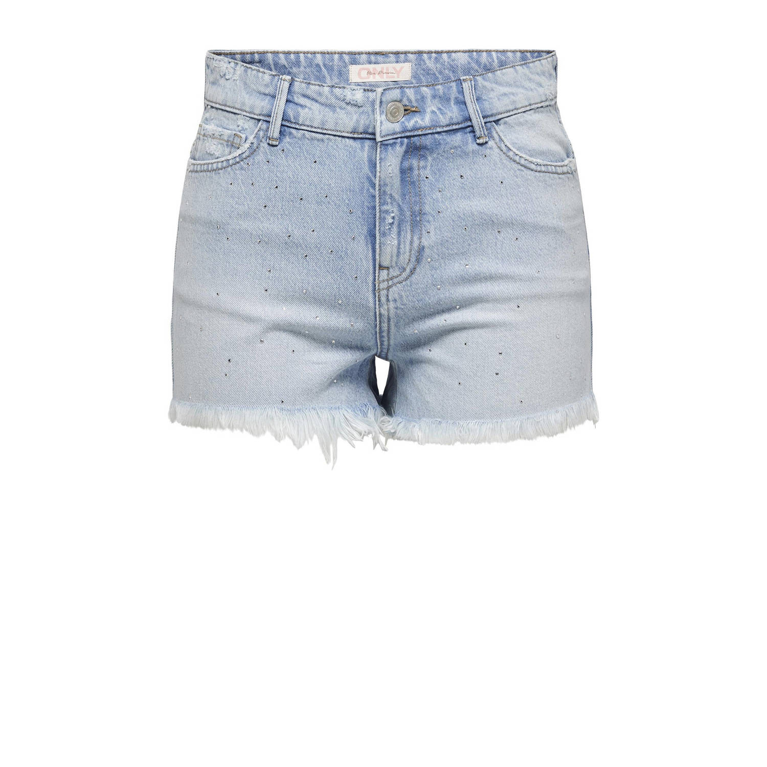 Only Jeansshort ONLPACY HW RHINESTONE DNM SHORTS AZG