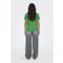 ONLY T-shirt met printopdruk groen/roze