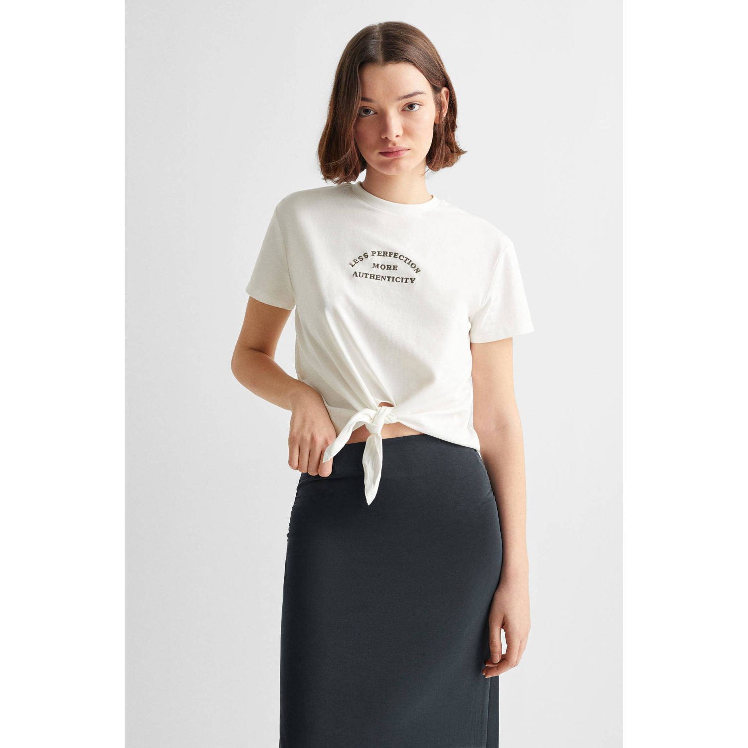 Mango Kids rok antraciet