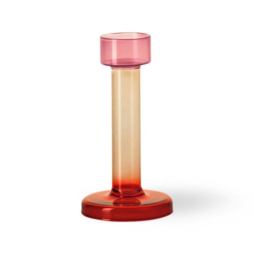 &k amsterdam kandelaar Bole - rood/roze