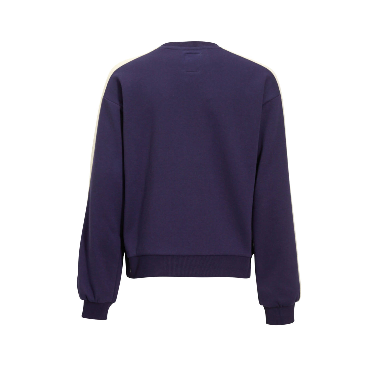 Me & My Monkey sweater Rinske met printopdruk donkerblauw