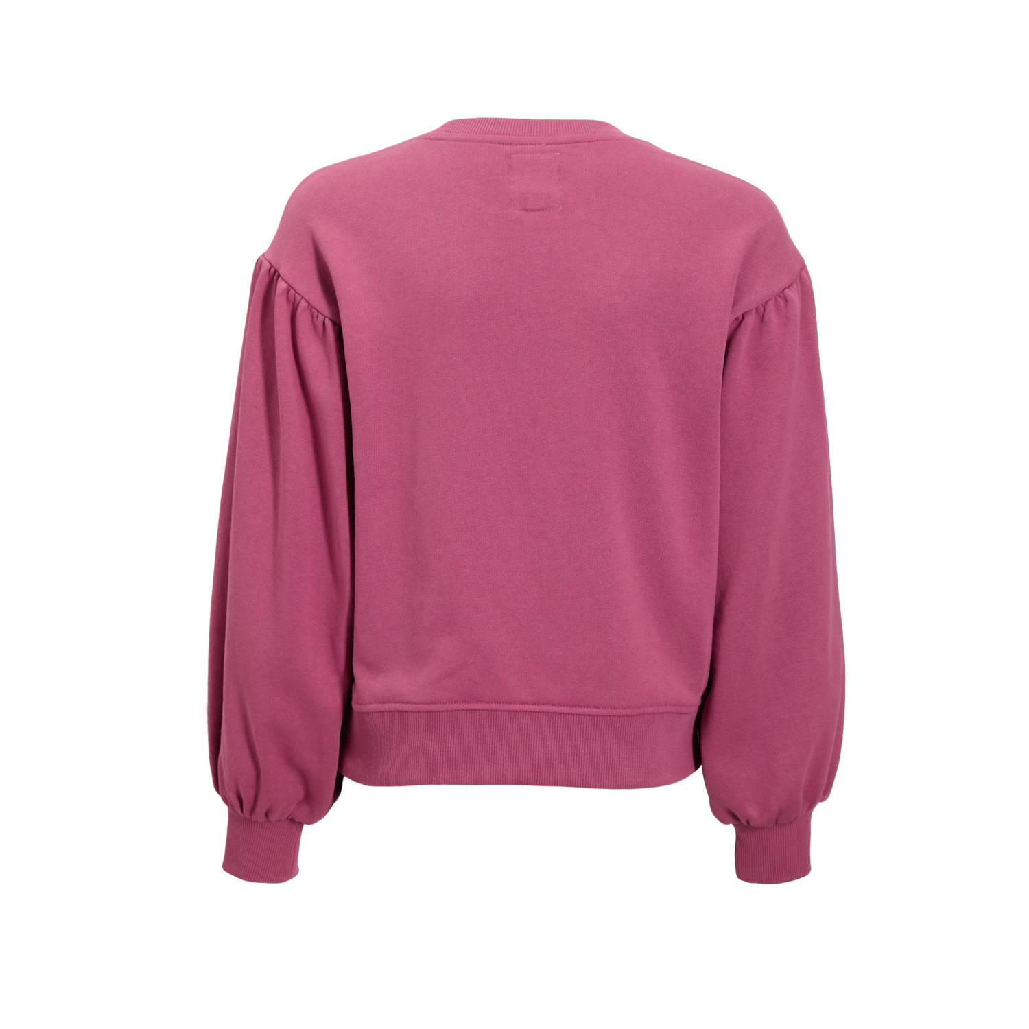 Me & My Monkey sweater Rev met printopdruk red violet
