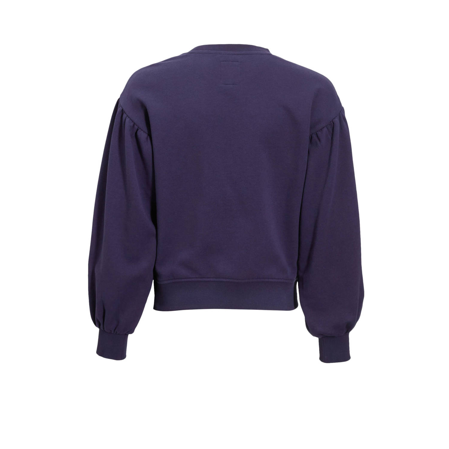 Me & My Monkey sweater Rev met printopdruk donkerblauw