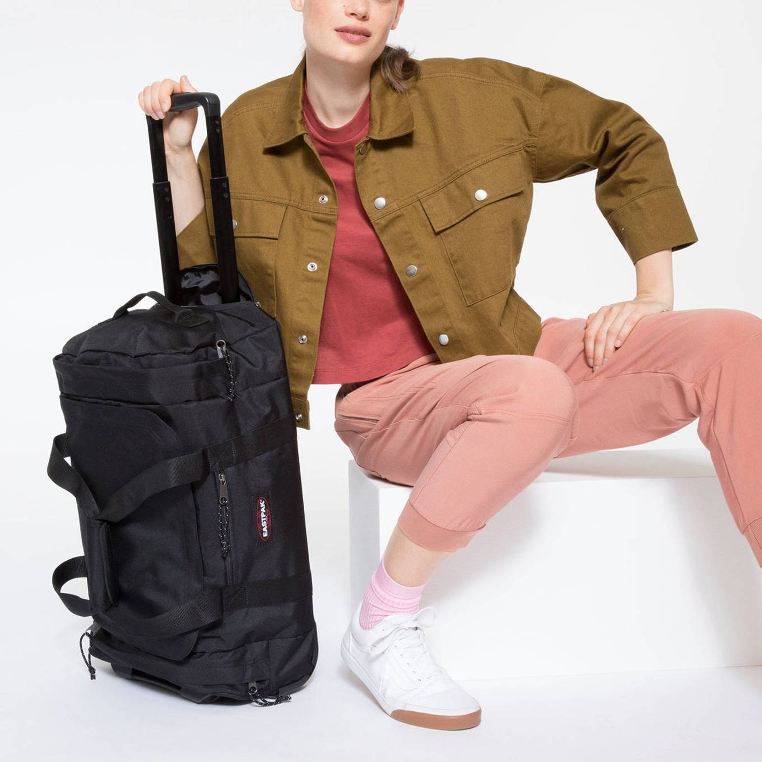 Eastpak reistas Leatherface S+ grijs