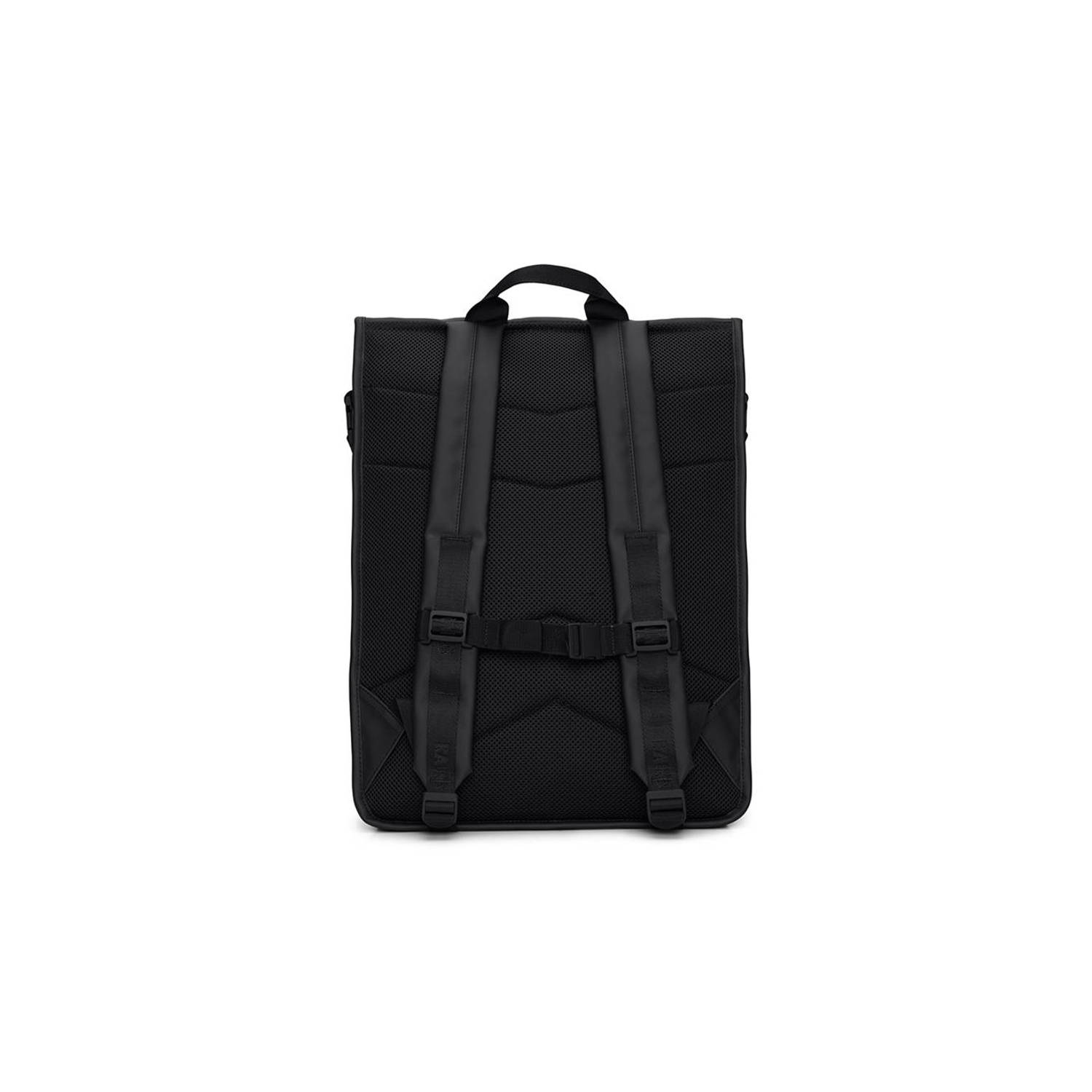 Rains rugzak Trail Rolltop W3 zwart