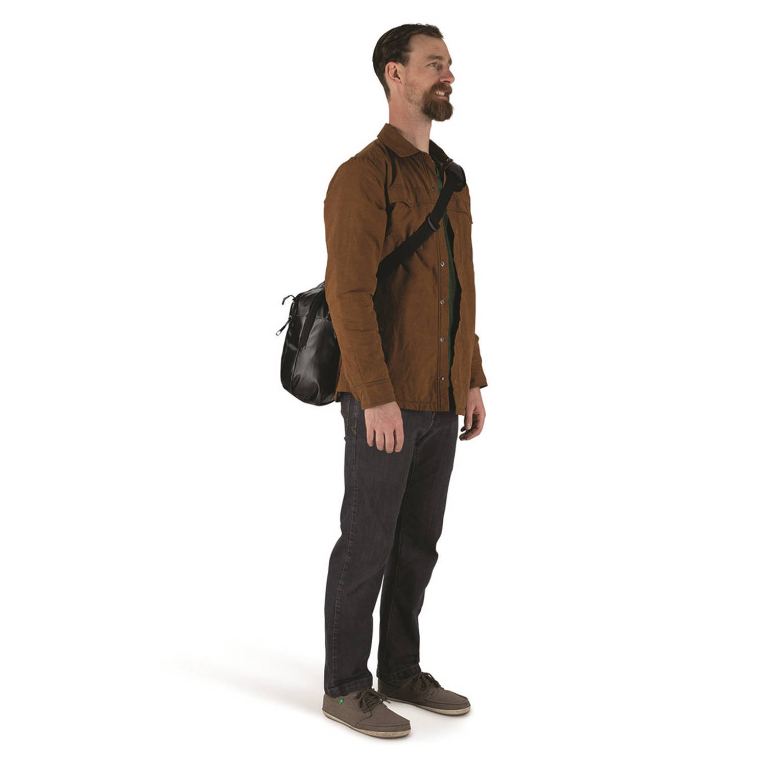 Osprey Transporter Carry-On Unisex Rugzak Black Heren