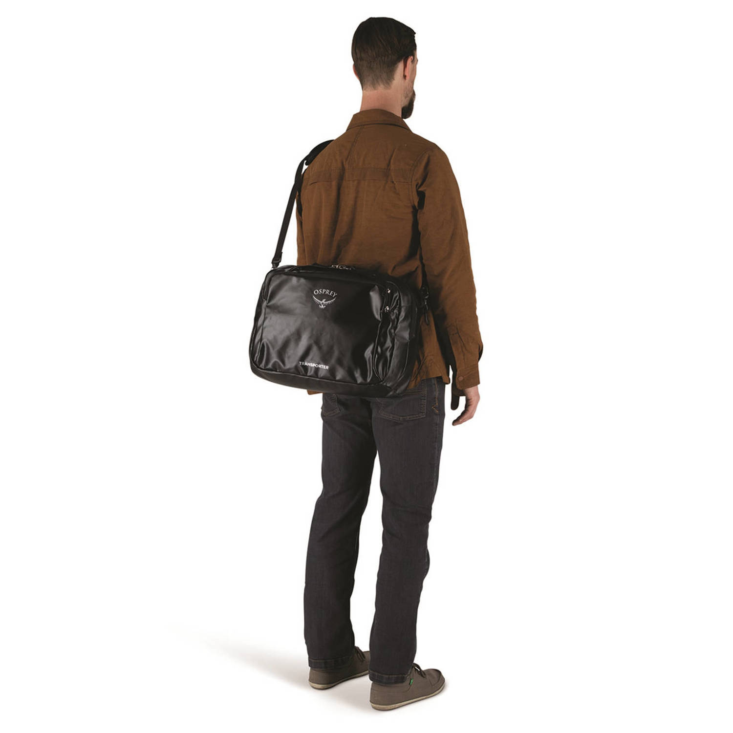 Osprey reistas Transporter Carry-On zwart