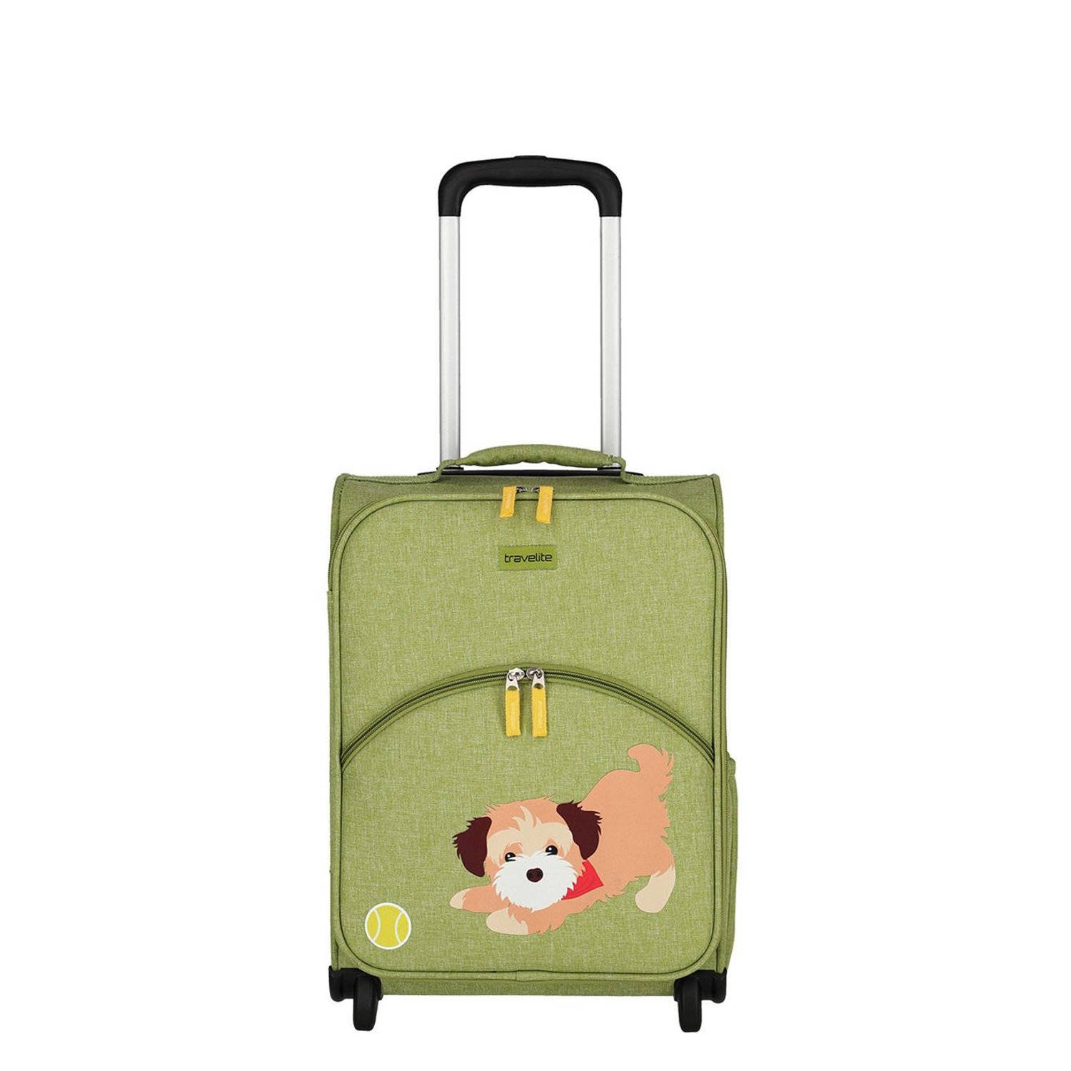 Travelite trolley Youngster 44 cm. groen