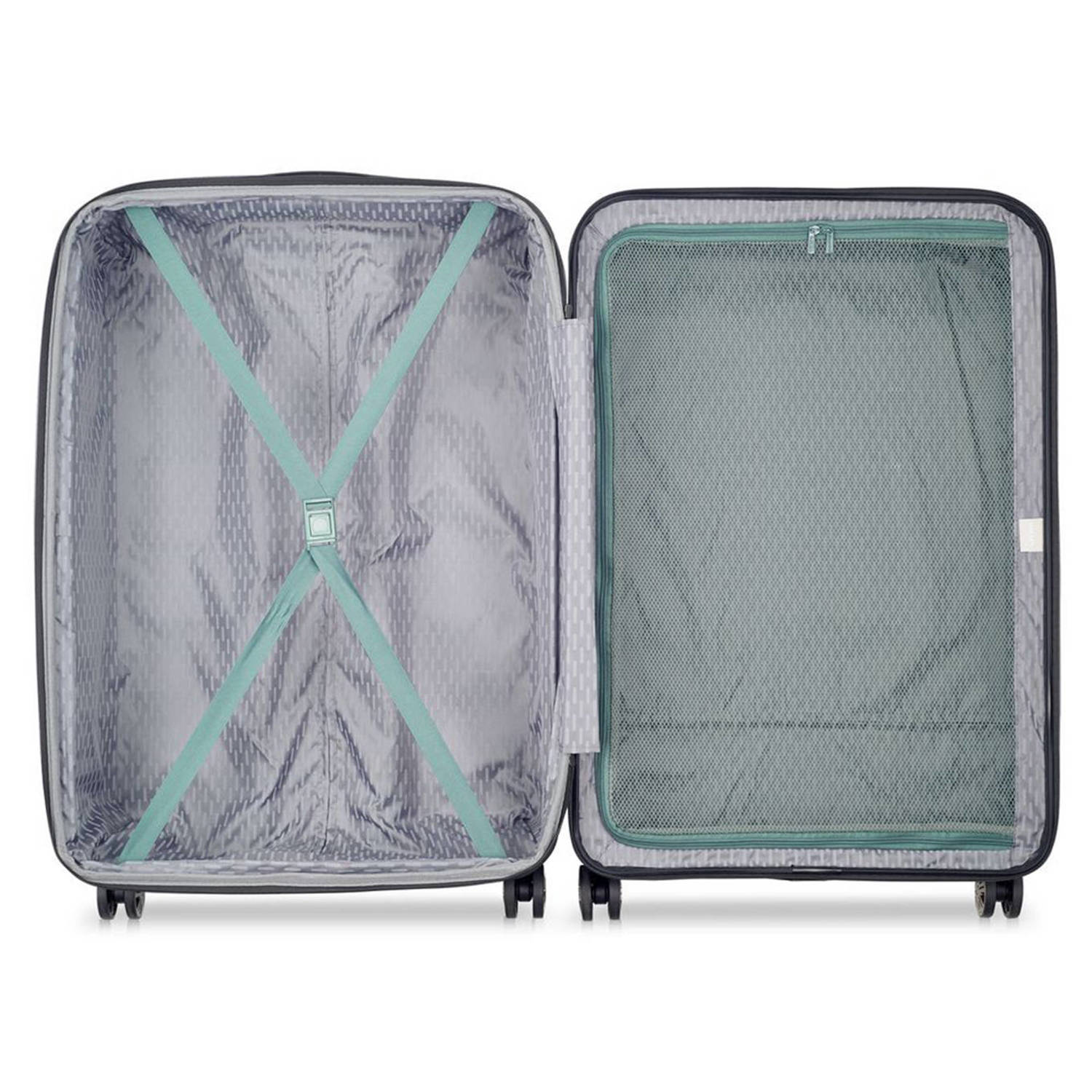 Delsey trolley Air Armour 77 cm. Expandable turquoise