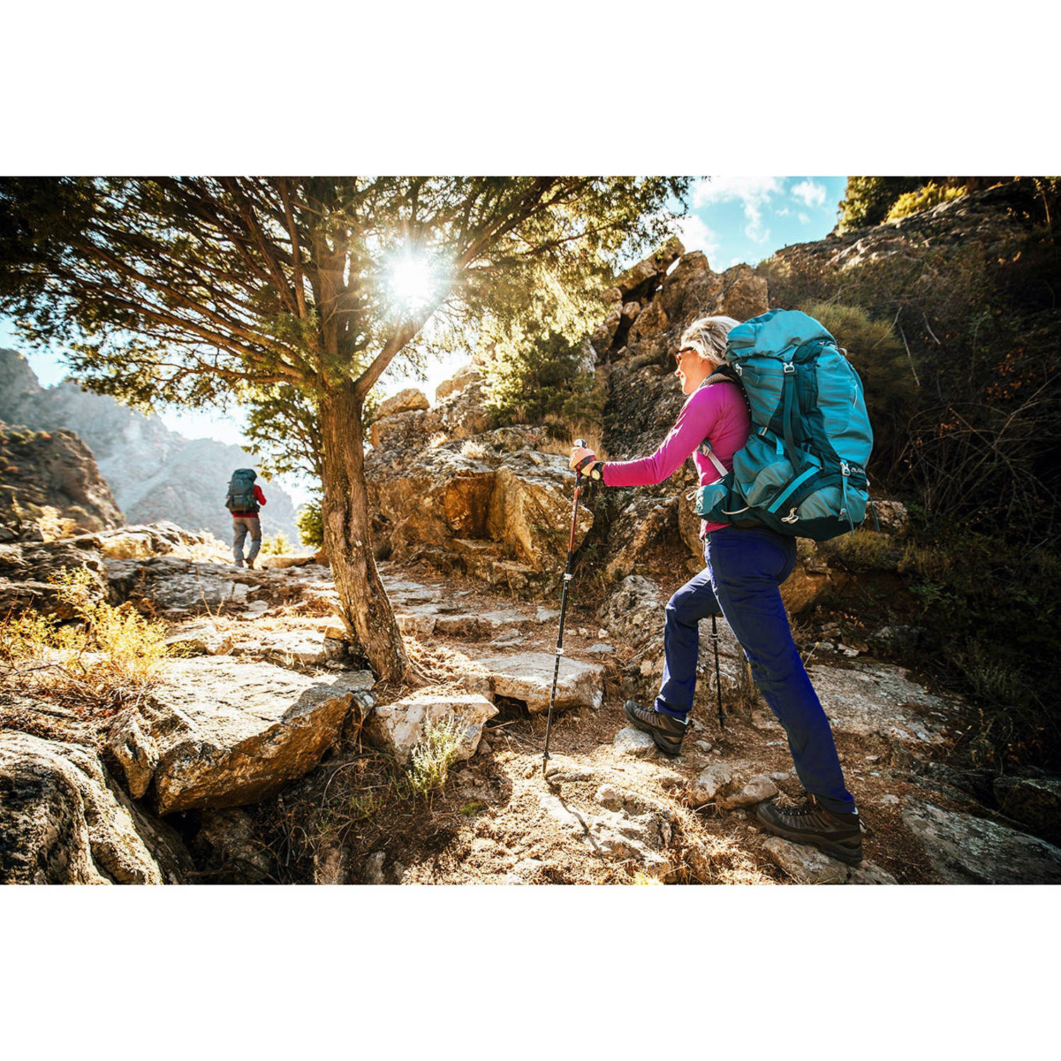 Osprey backpack Aura AG 75 WS S paars