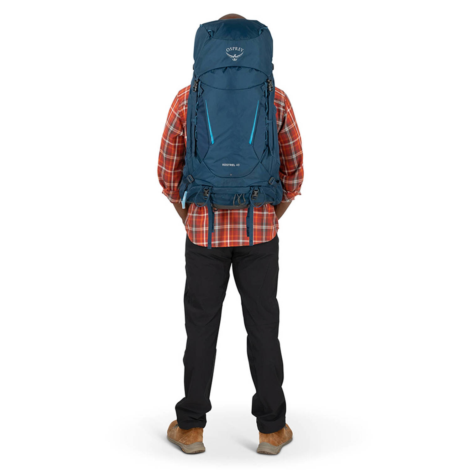 Osprey backpack Kestrel 48L S M zwart
