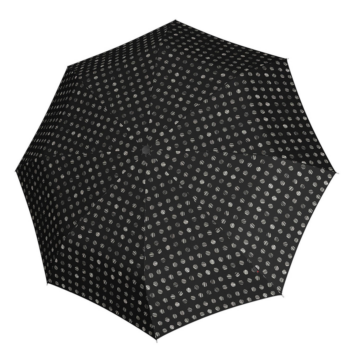 Knirps paraplu A.760 Stick Automatic zwart grijs