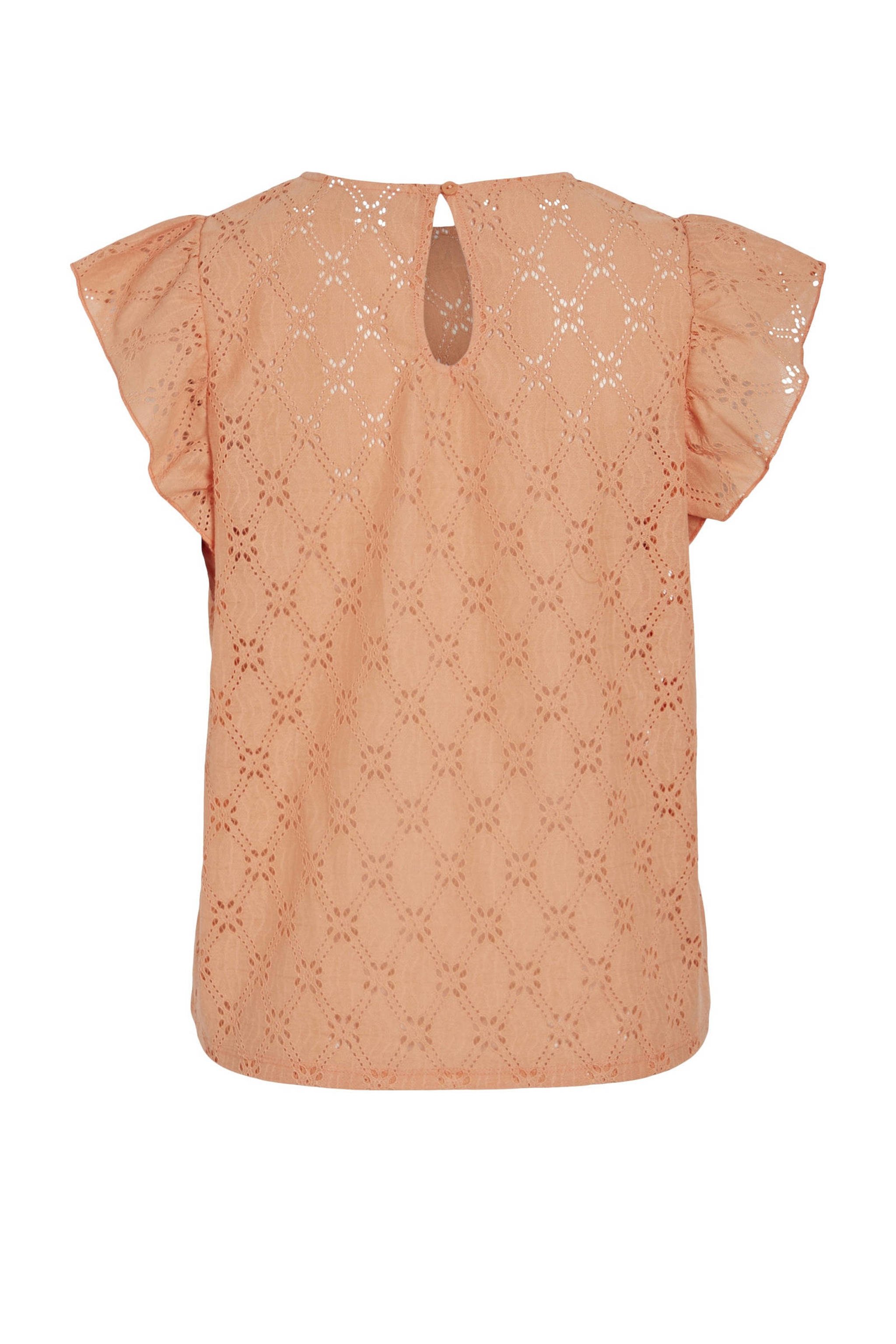 VILA top oranje