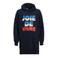 Me & My Monkey sweatjurk Ryleigh met printopdruk donkerblauw