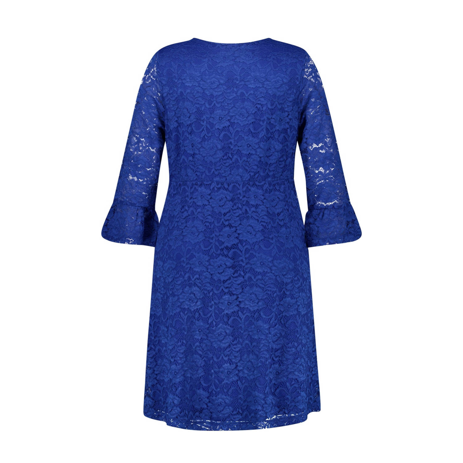 MS Mode A-lijn jurk blauw