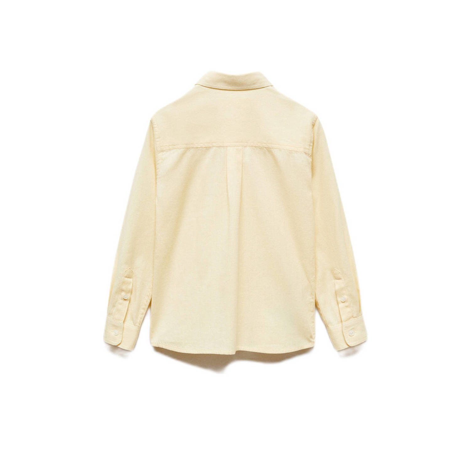 Mango Kids blouse lichtgeel