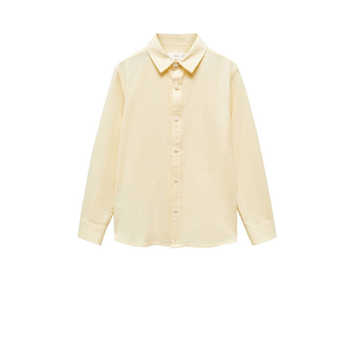 Mango Kids blouse lichtgeel