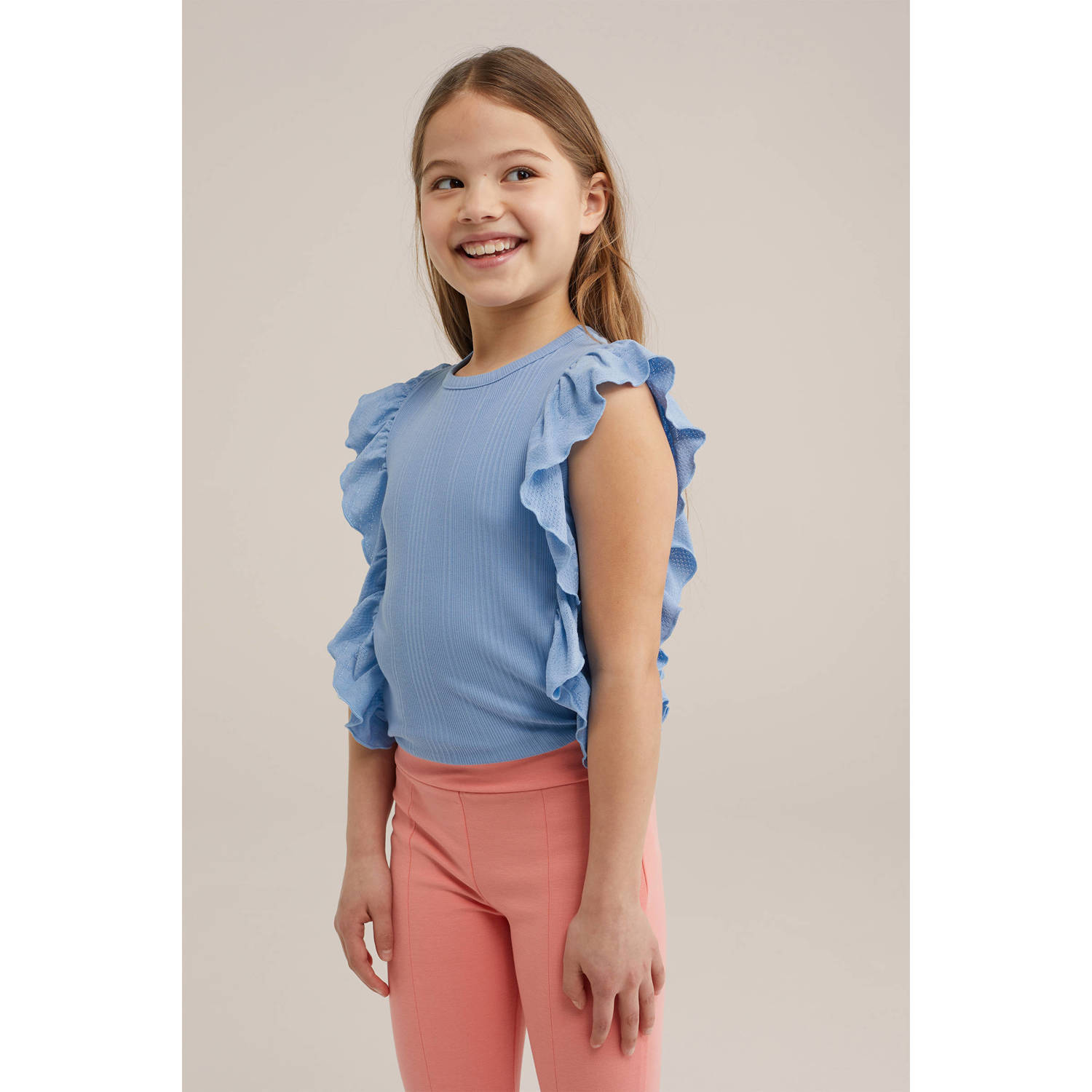 WE Fashion top blauw