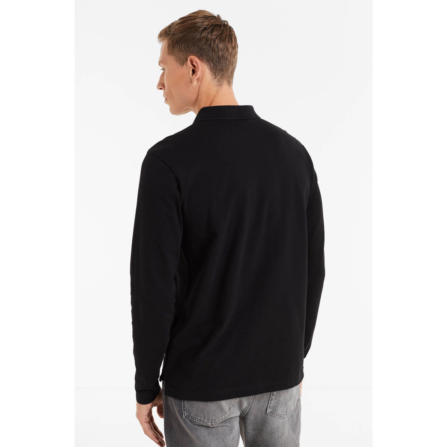 anytime polo zwart