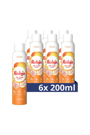 Dry wash spray Original - 6 x 200 ml