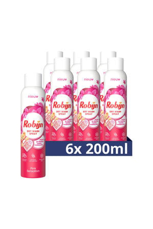 Dry wash spray Pink Sensation - 6 x 200 ml