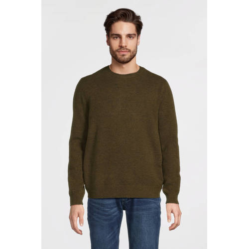 anytime gebreide trui khaki afbeelding