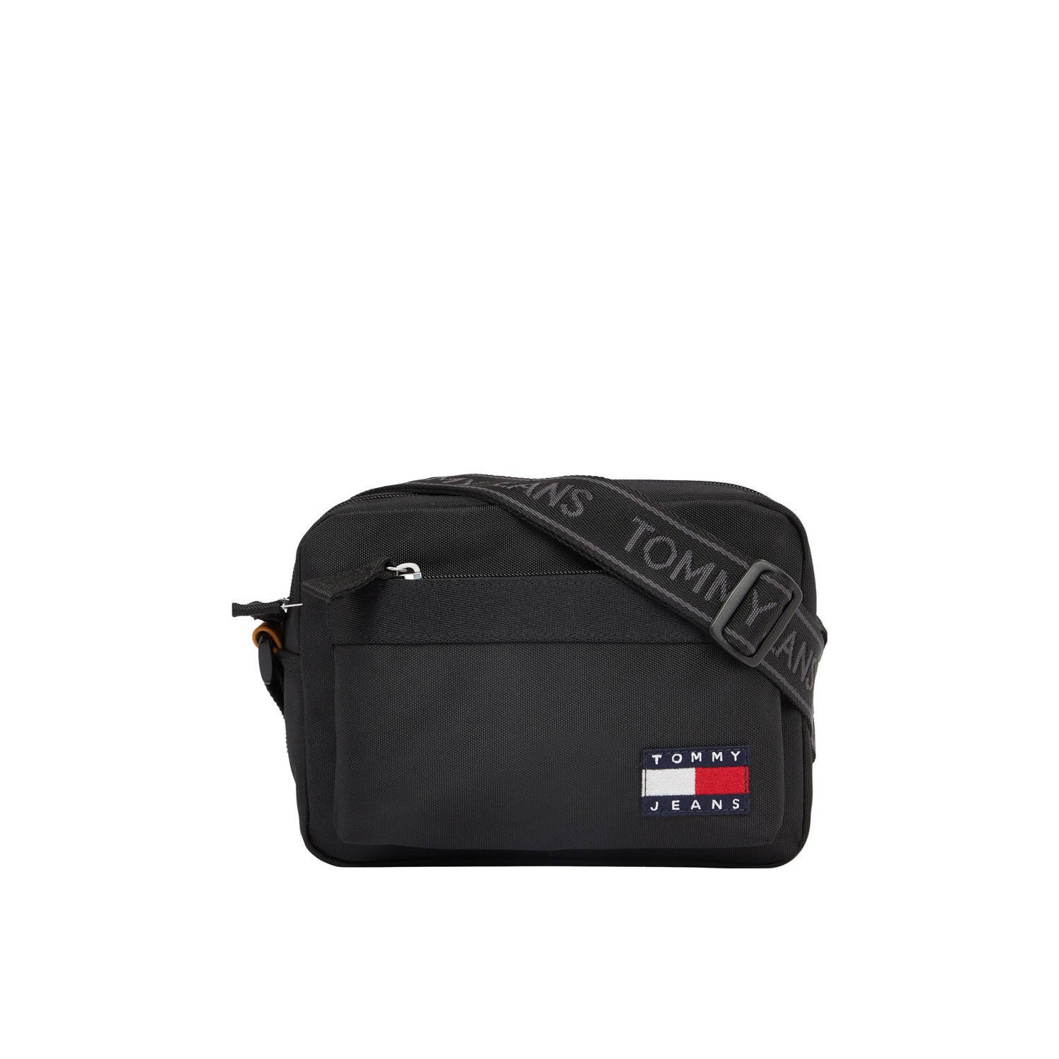Tommy Jeans schoudertas Essential Daily Camera zwart