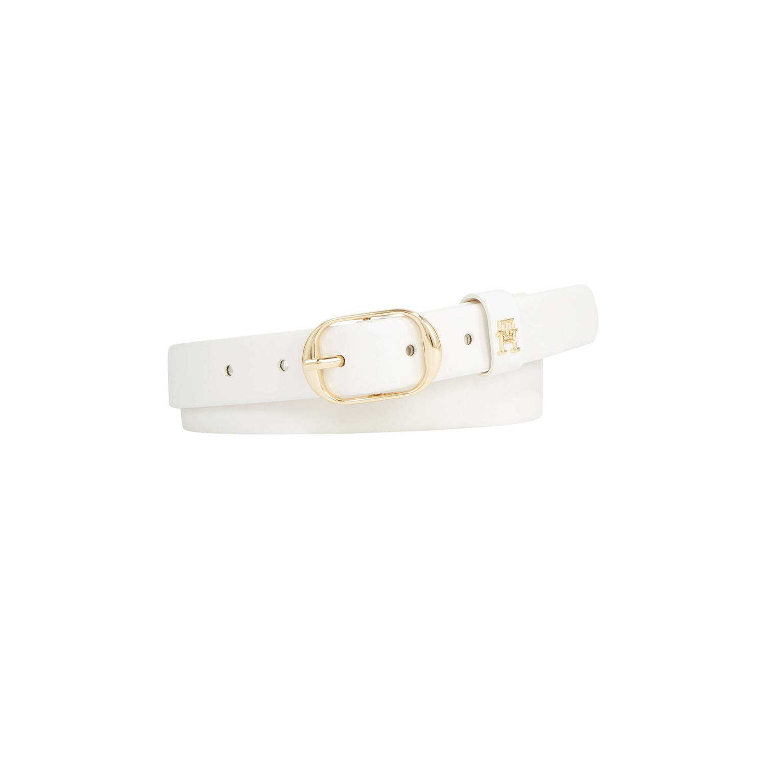 Tommy Hilfiger leren riem Casual wit