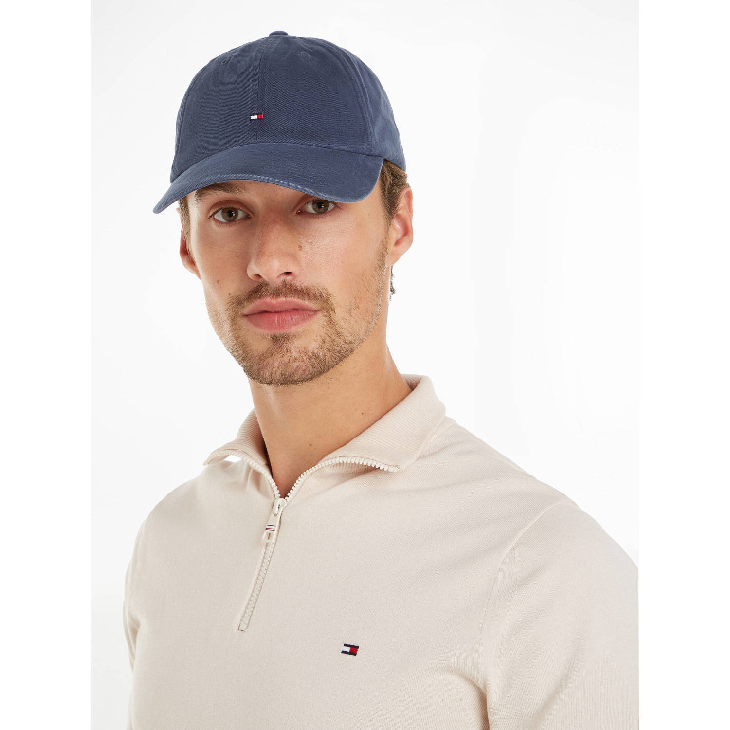 Tommy Hilfiger pet TH Flag donkerblauw