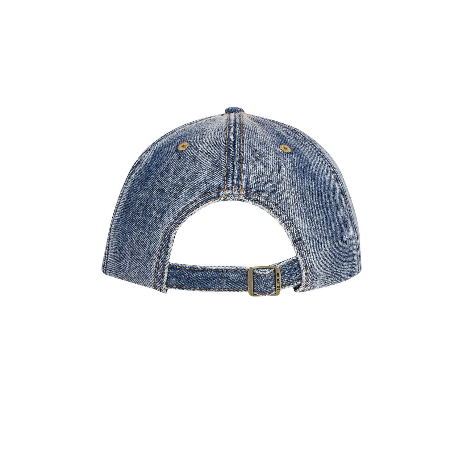 Tommy Hilfiger denim pet met logo blauw