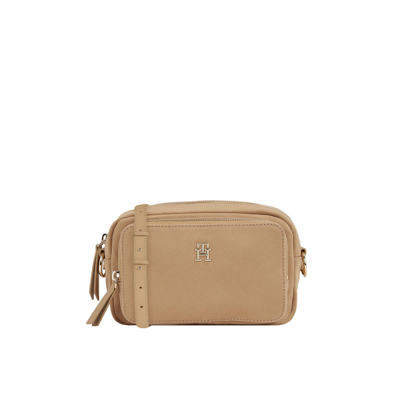 Tommy Hilfiger crossbody tas Soft Utility bruin