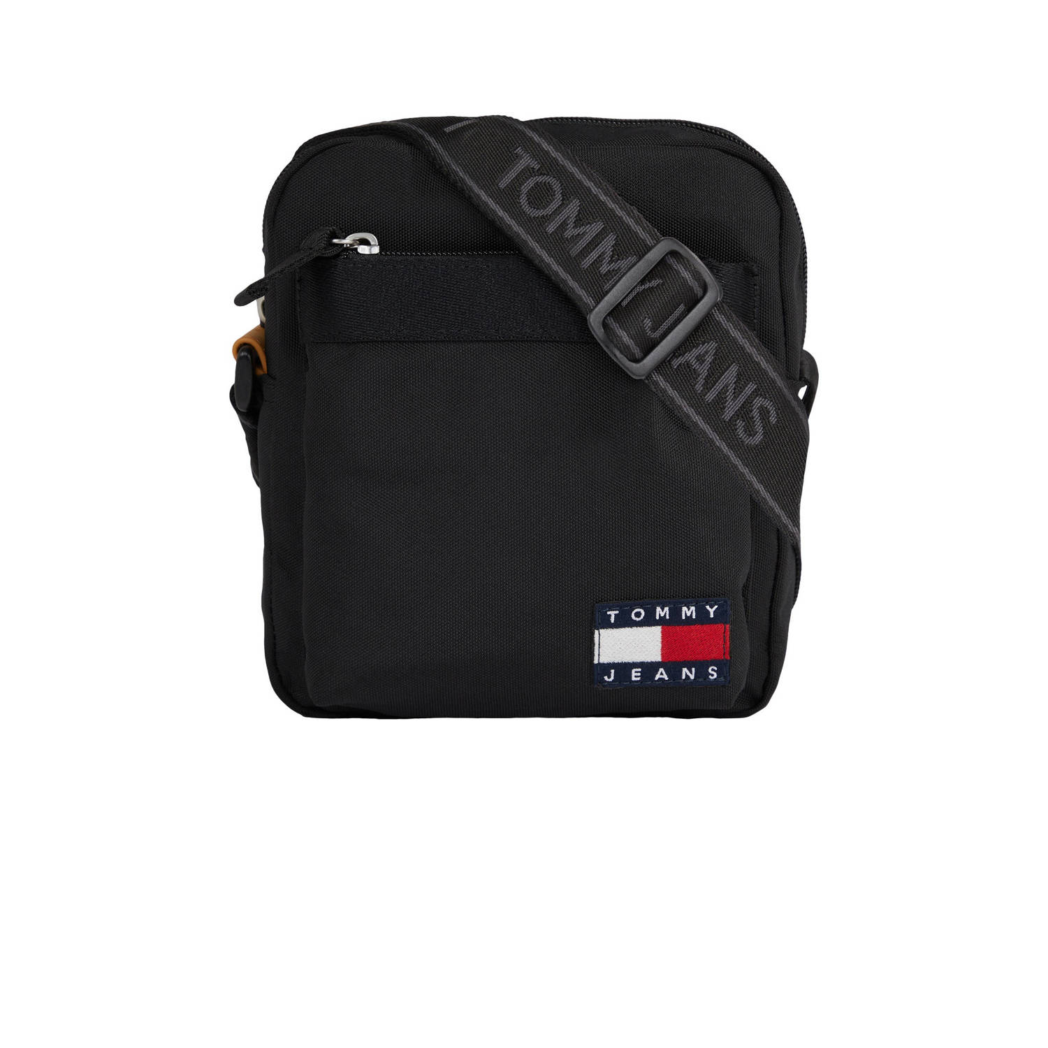Tommy Jeans Heren Schoudertas Essential Daily Reporter Black Heren