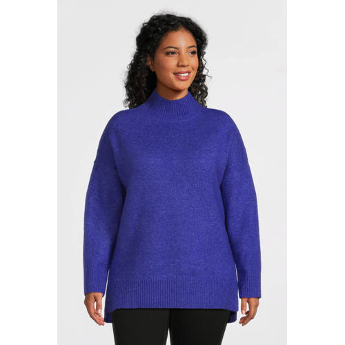 GREAT LOOKS gebreide trui blauw afbeelding